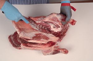 Shoulder Meat Cut Spec Step 2